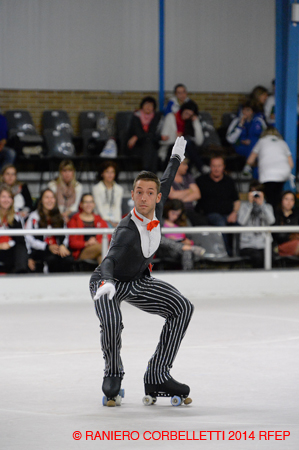 Plata para David Mariano en la Copa de Alemania de Patinaje Artístico sobre Ruedas
